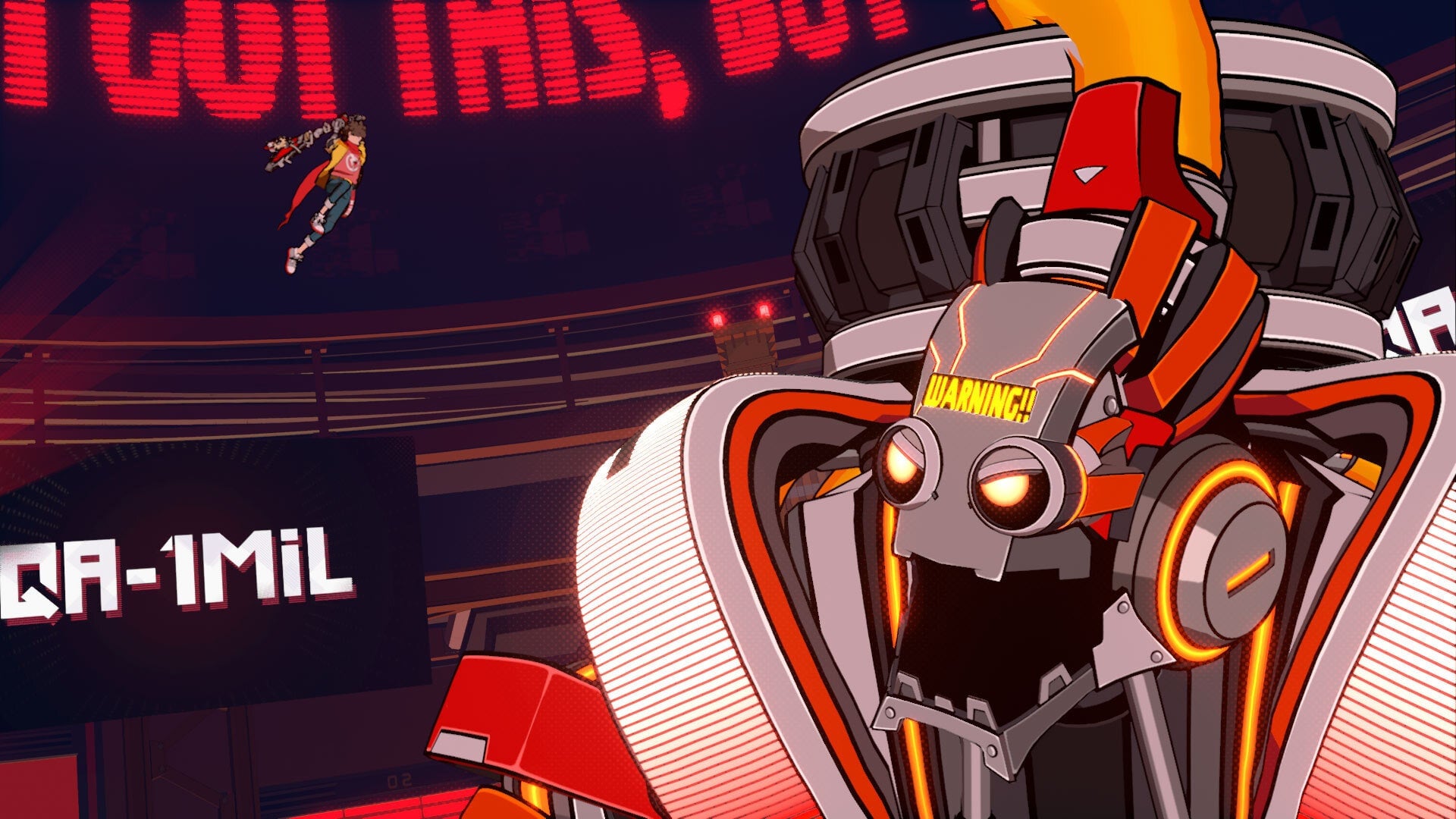 Every enemy, from ground forces to giant bosses, fights to the beat of the music.