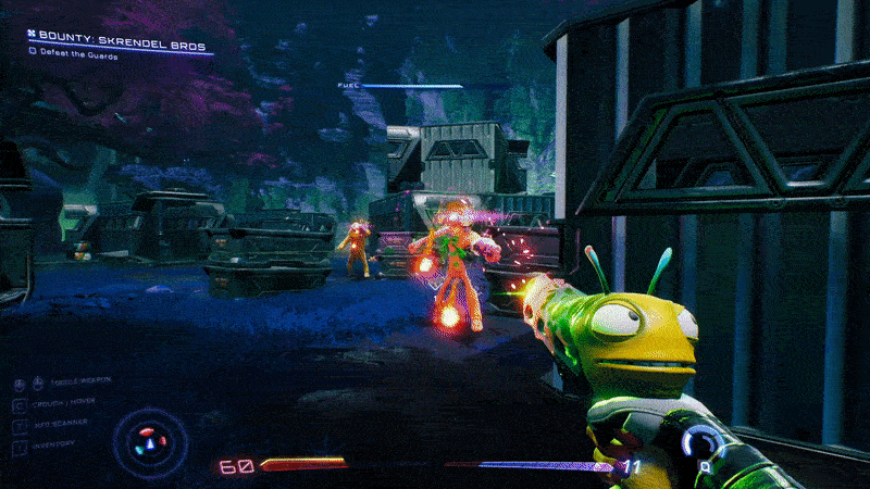 Zip around like it’s Halo 5, minus fighting the same boss three damn times.