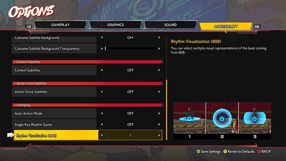 Hi-Fi Rush’s accessibility options have a fair bit to work with for those who have trouble with rhythm games.