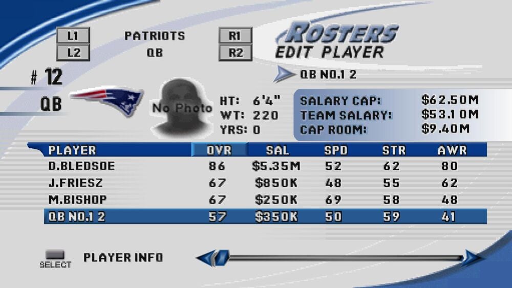 Screenshot: Madden 2001
