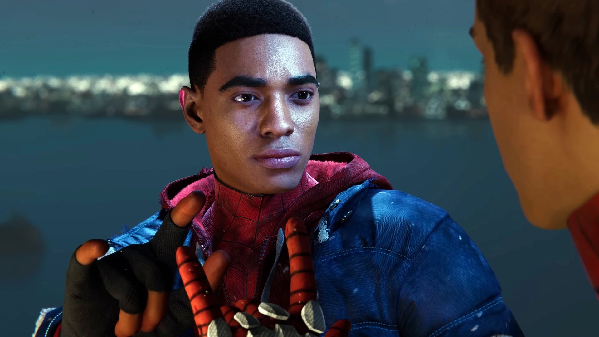 Miles Morales with the crispest lineup in games.