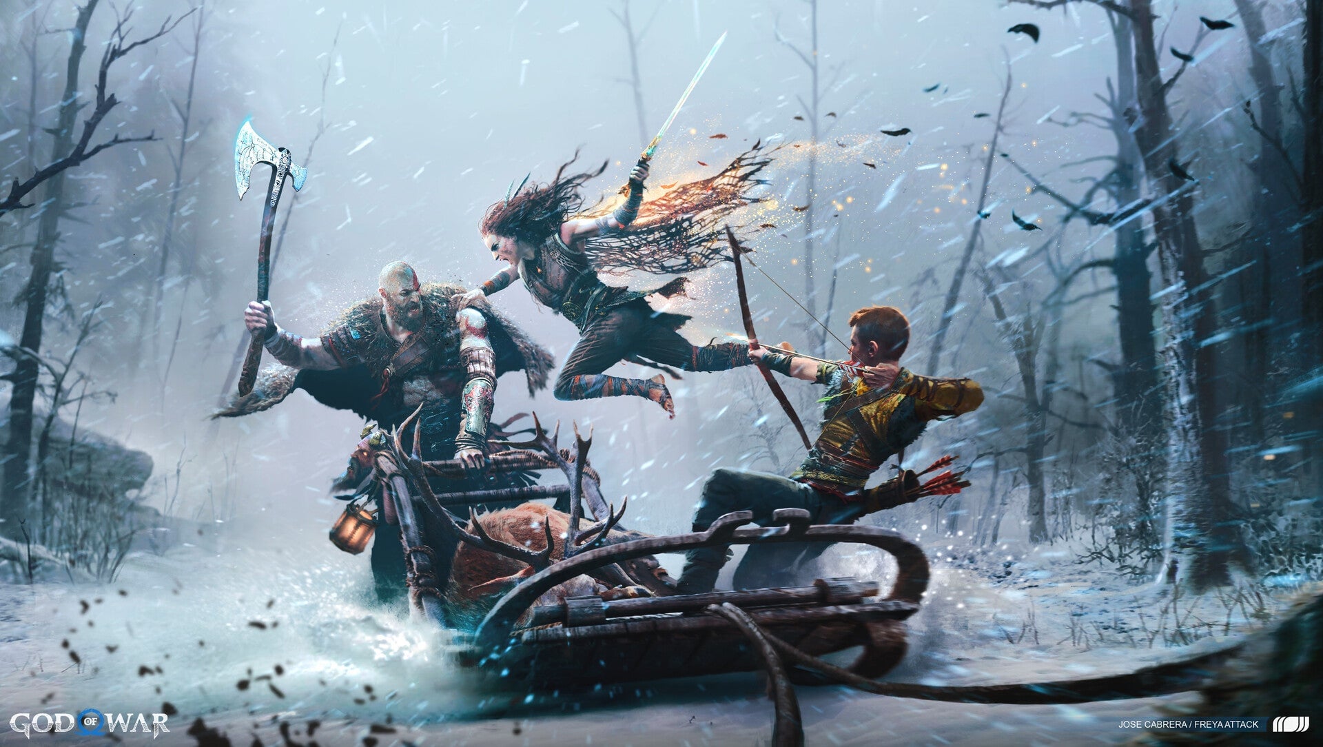 Illustration: God of War Ragnarök