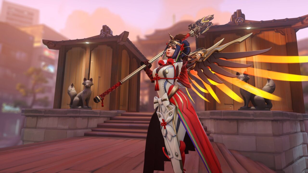 Playing Mercy Mercy Player Wins Competitive Overwatch Match By Hiding In A Bush - Kotaku