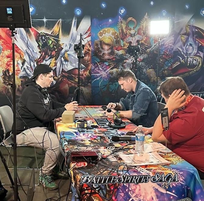 Alex Blandin of New Hampshire and Austin Somers of Arizona fight to the finish.