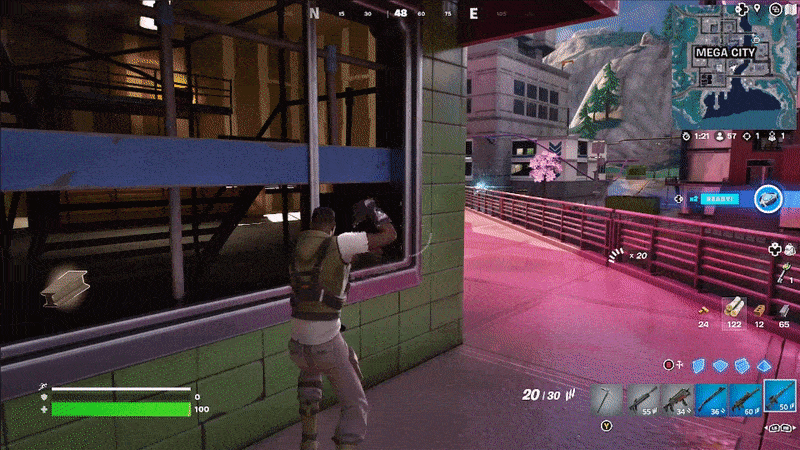 Keep an eye out for the Highcard boss in Mega City.