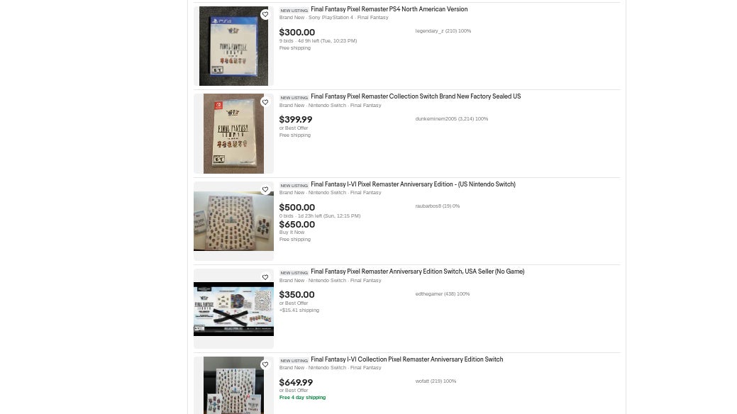 Screenshot: eBay / Kotaku