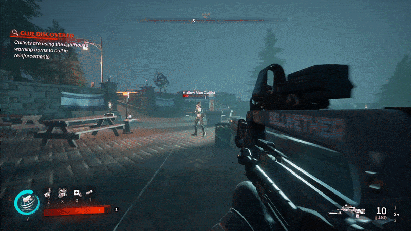 Why use stealth or teammates when ya can just spray (and not even have to pray)?