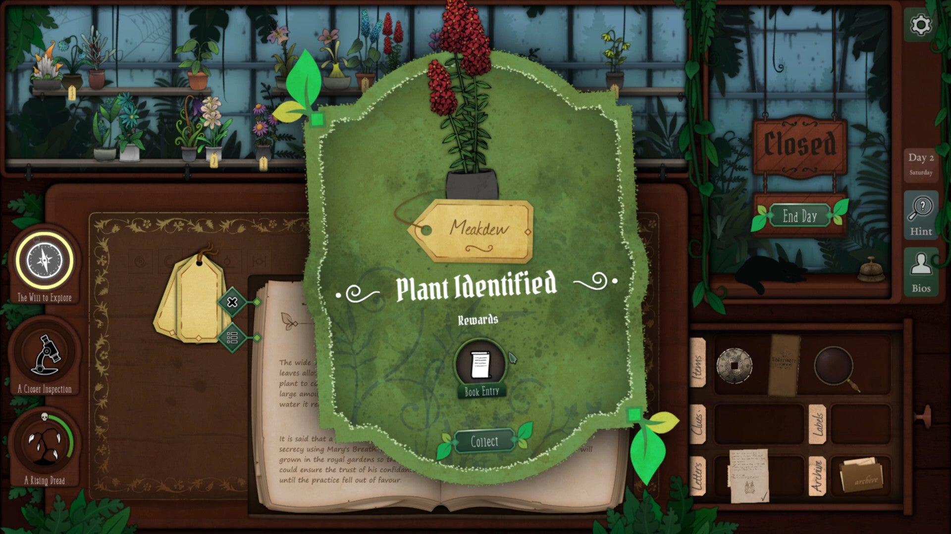 Weird plants and the occult. What could possibly go wrong? 