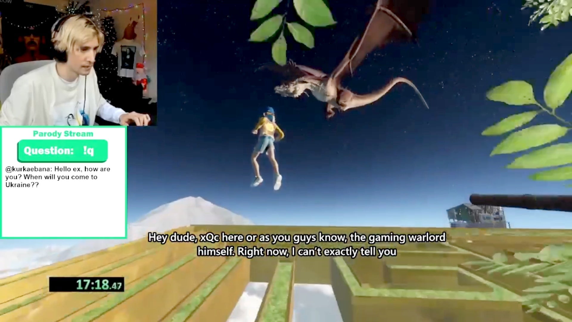 Screenshot: xQc / Kotaku