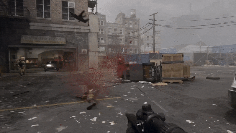 Tac-stance gives you an in-between aiming option between tradiional ADS and hip fire.