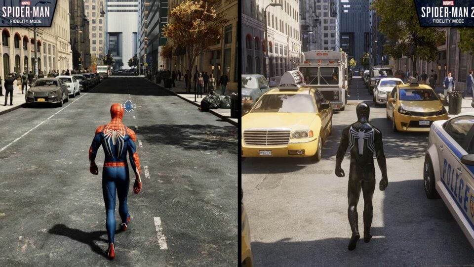 Spider-Man 2’s Graphics Are (Mostly) Improved Over The Original’s - Kotaku