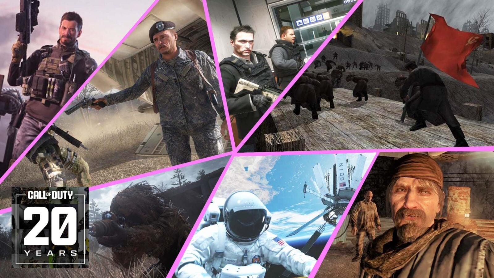 Cod Iconic Cutscenes The 11 Biggest (But Not Always Best) Moments From 20 Years Of Call Of ...