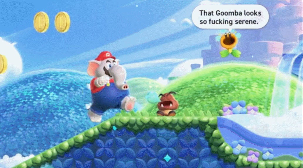 Upon seeing this, Nintendo was not fucking serene.