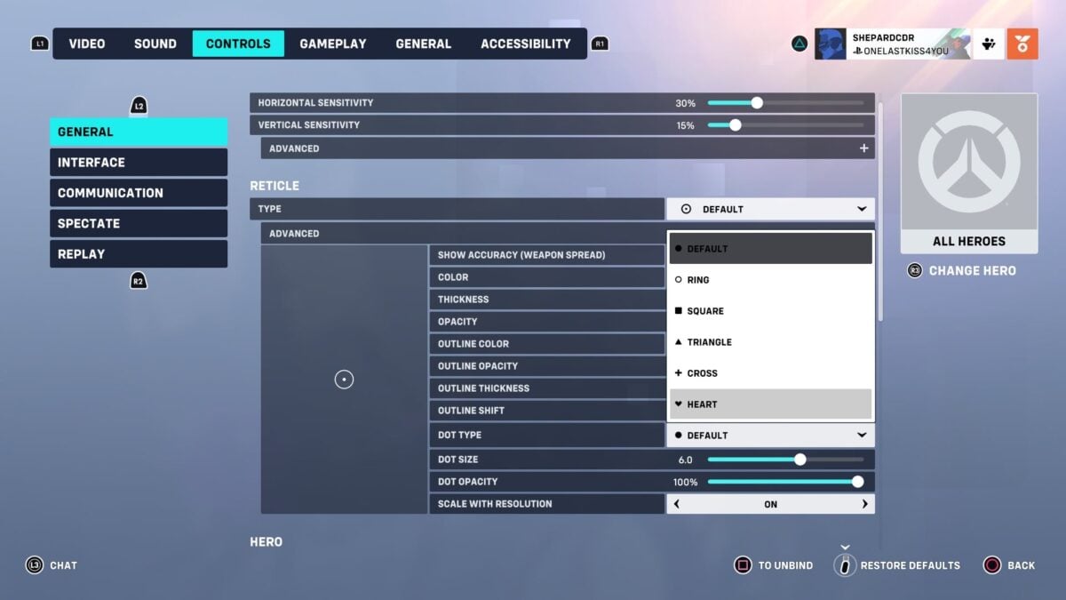 How To Get The Heart Crosshair In Overwatch 2 - Kotaku