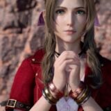 Aerith clasps her hands.