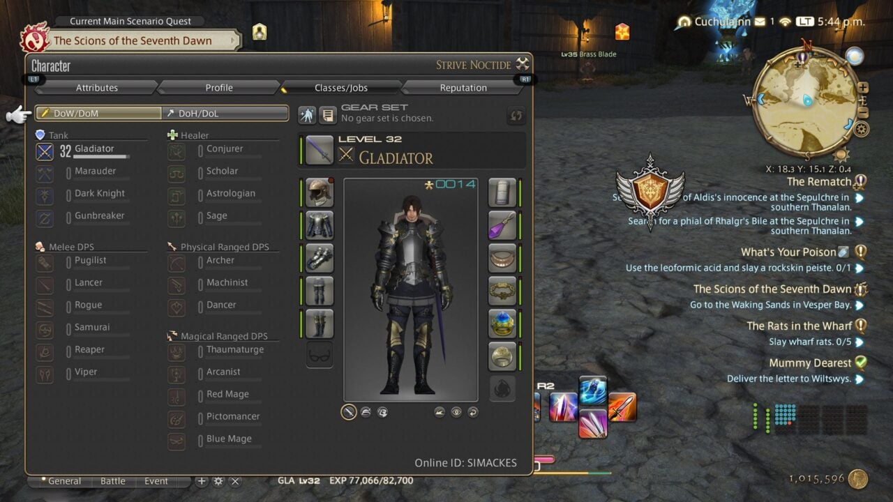 Ff Rpg Jobs Final Fantasy XIV: The Differences Between Roles, Classes, And Jobs ...
