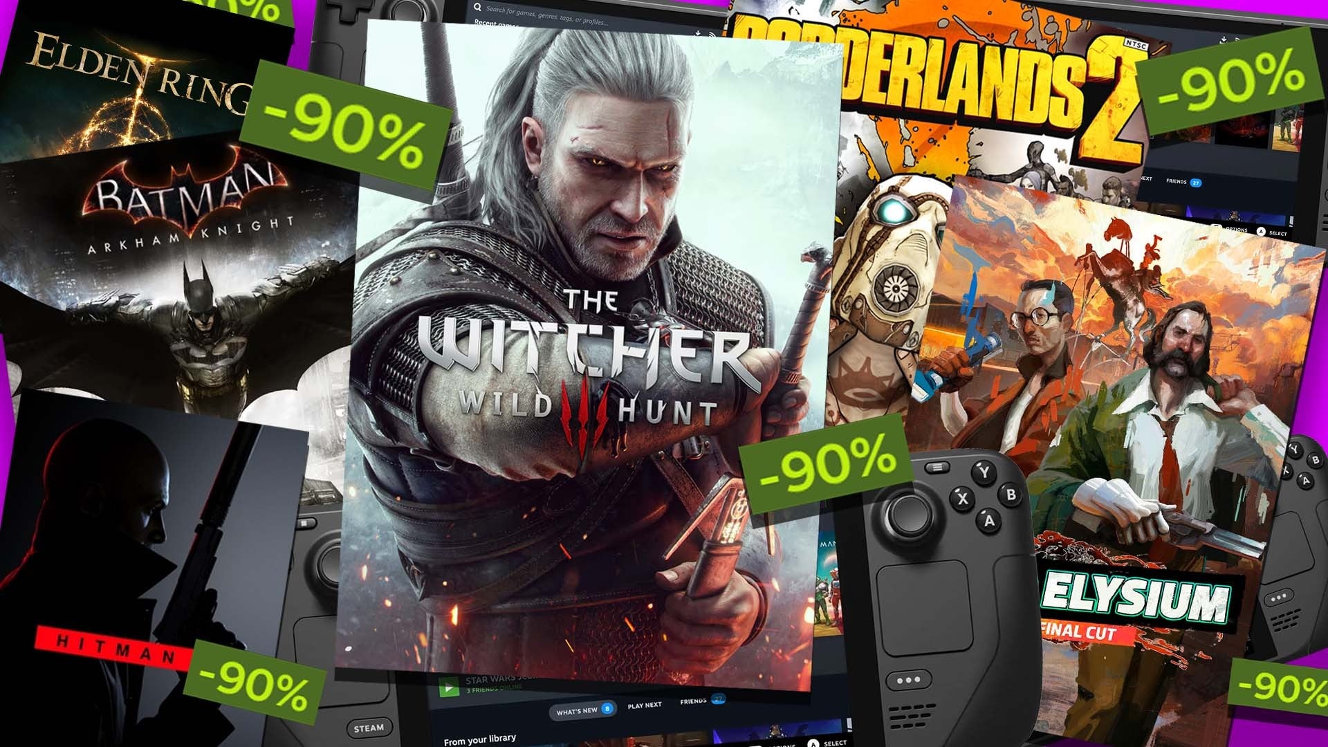 Image: CD Projekt Red / IOI / WB Games / ZA/UM / Valve / 2K Games / FromSoftware / Kotaku