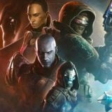 Art shows Destiny 2 haracters.