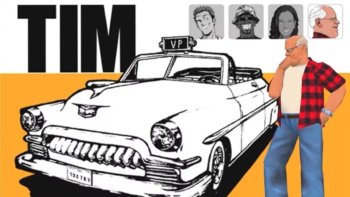 Someone Added VP Nom And Dreamcast Fan Tim Walz To Crazy Taxi - Kotaku