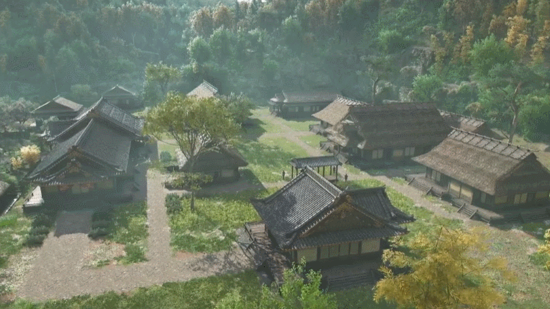 Settlements are built by selecting units on a grid.