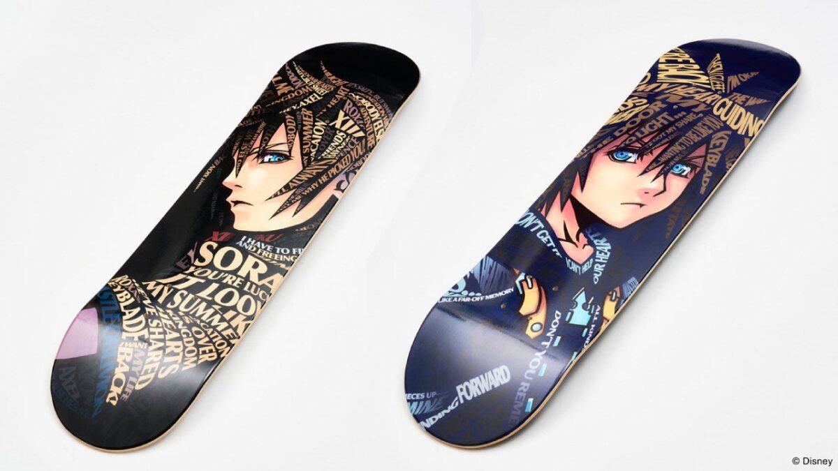 Kingdom Hearts ソラ スケートボード デッキ おまけつけます Exclusive Kingdom Hearts II Skateboard Decks Are Pricey But Oh So