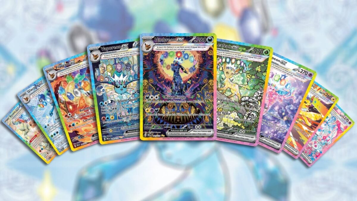 pokemon trading cards prismatic evolutions Pokémon TCG: Prismatic Evolutions: Mini Tins main image 0