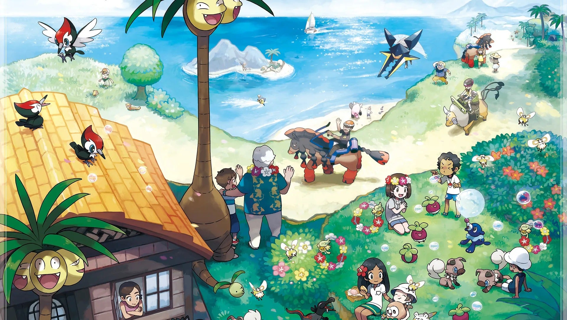 Sun and Moon brought a distinct culture through the introduction of the Alolan region.