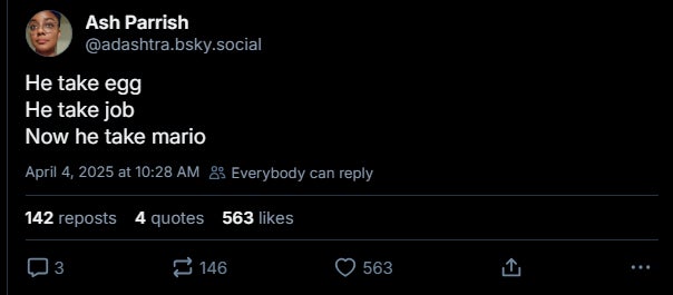 Screenshot: BlueSky / Kotaku