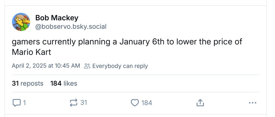 Screenshot: Bluesky / Kotaku