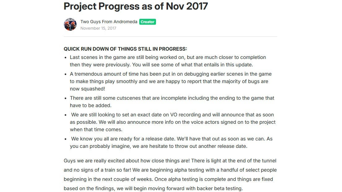 Screenshot: Kickstarter / Kotaku