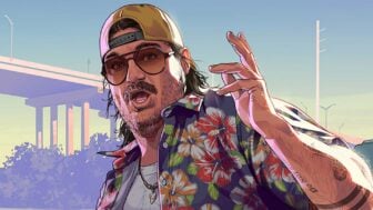 A GTA character appears beneath a bridge.