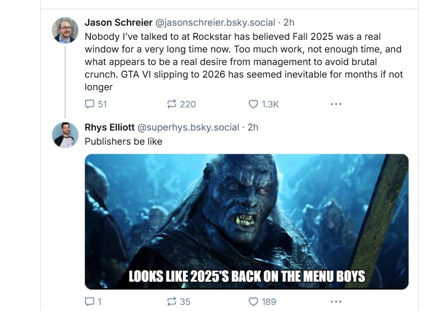 Screenshot: Bluesky / Kotaku