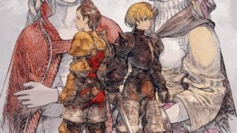 Ramza and Delita appear in box art.