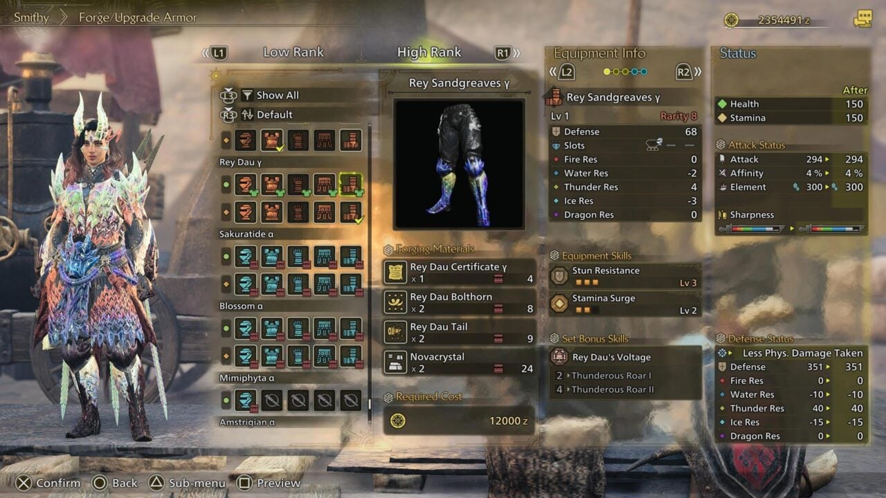 Monster Hunter Wilds Has Three Armor Variants With Subtle, But ...