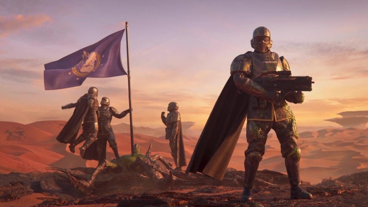 Helldivers 2 Players Are Crashing Each Others' Games Thanks To 'One True  Flag' Update - Kotaku