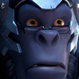 Winston looking sad at something off-screen