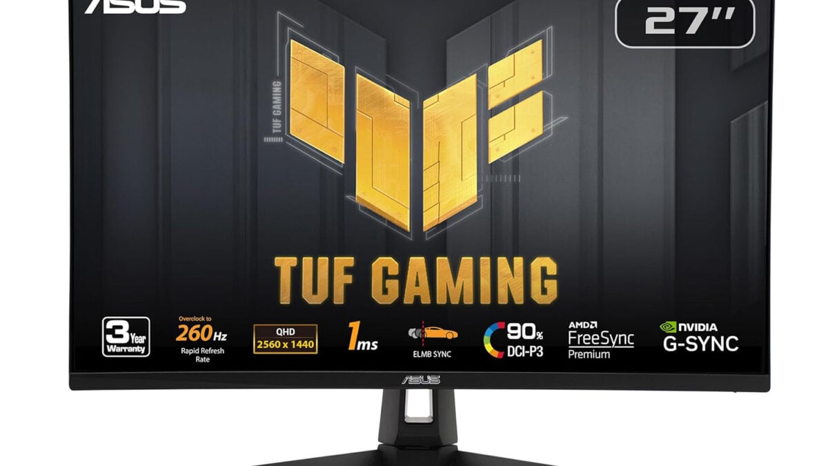 This 27-Inch ASUS TUF Gaming Monitor Has Never Been This Cheap