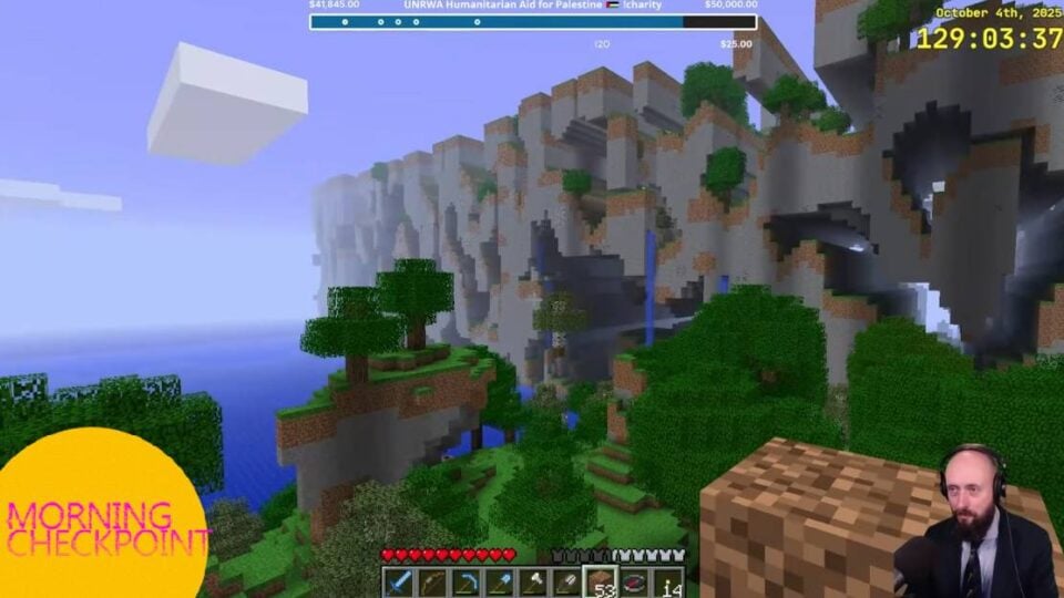 The Longest Minecraft Journey Ever Just Reached The Edge Of The Map
