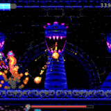 Pixel characters fight Hydras.