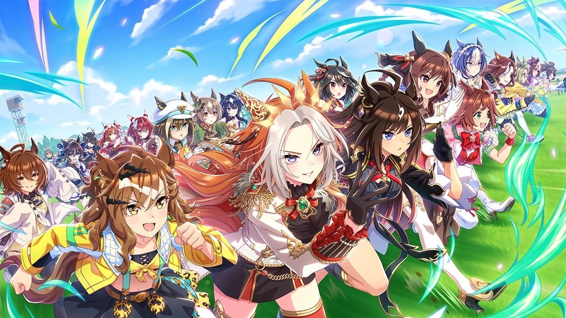 Official Art For Umamasume Pretty Derby Video Game Adaptation, Cygames