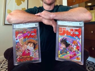 Picture Taken From Logan Pauls X Post Featuring The Graded Weekly Shonen Jump 34