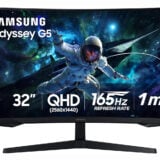 Samsung 32 Odyssey G55c Series Qhd 1000r Curved Gaming Monitor