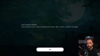 Screenshot From Spawn Wave's Video Putting The Ps5 Drm Claims To The Test