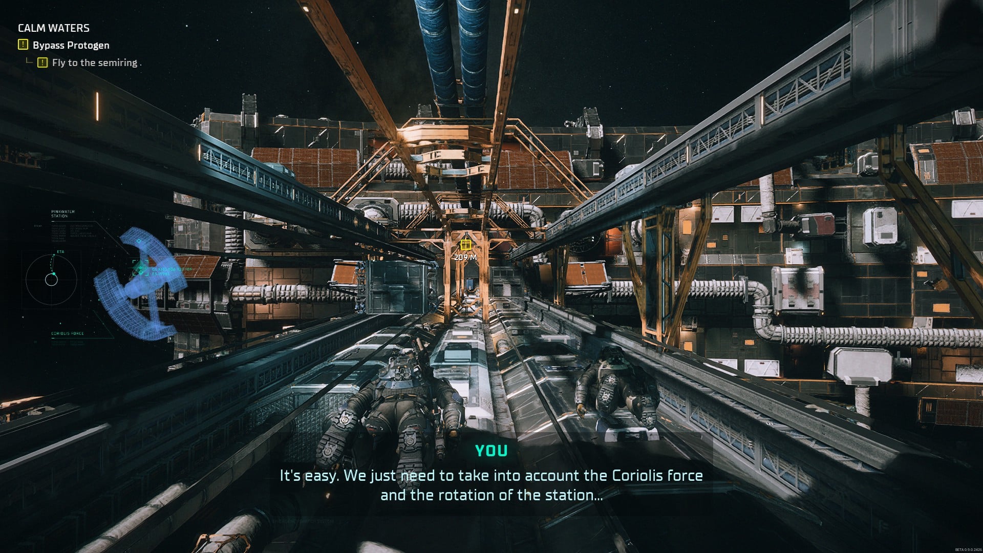 The Protagonists Talking About The Coriolis Effect In The Expanse Osiris Reborn