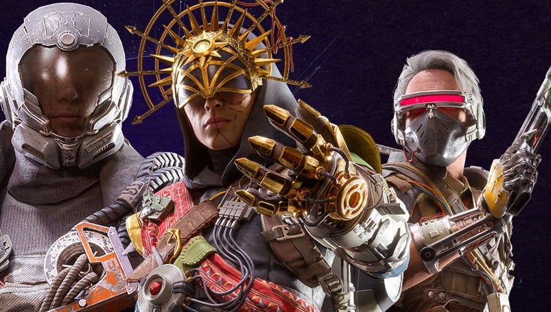 Art shows characters from the extraction shooter.