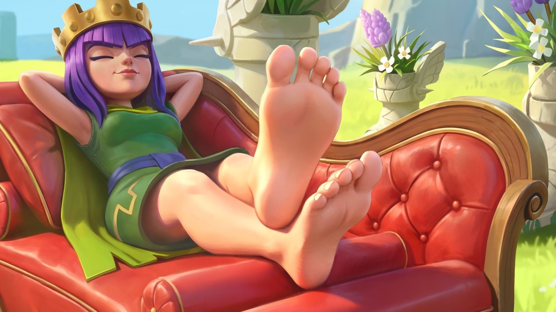 Clash Of Clans Decides To Sell Feet Pics