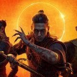 Vampires appears before a setting sun.