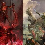 Art shows a Warlock and other fantasy characters.