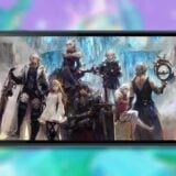 FF14 characters appear on a Switch 2.