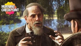 Charles Dickens looks shocked.